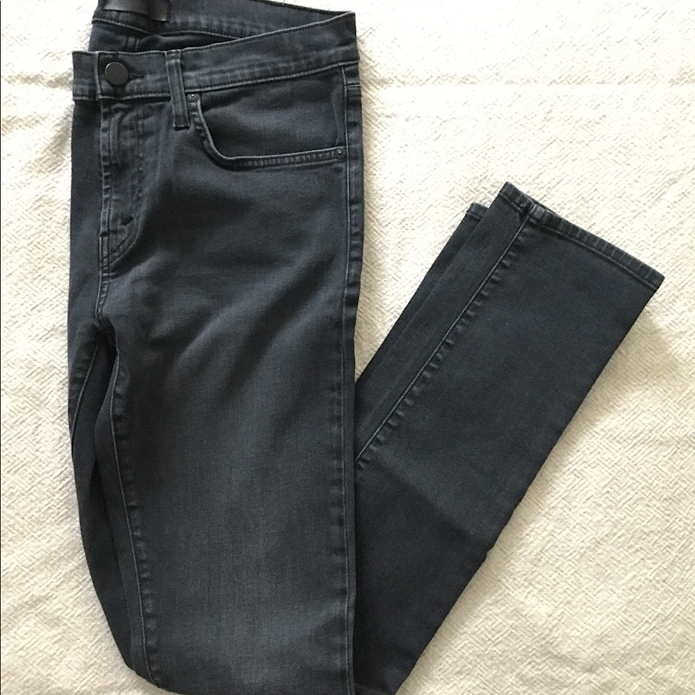 J Brand Mick Skinny Black Fade Jeans
